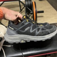 Hi-Tec Waterproof Trail-Hiking Shoes - Black-Gray - Men’s 10.5 – Used